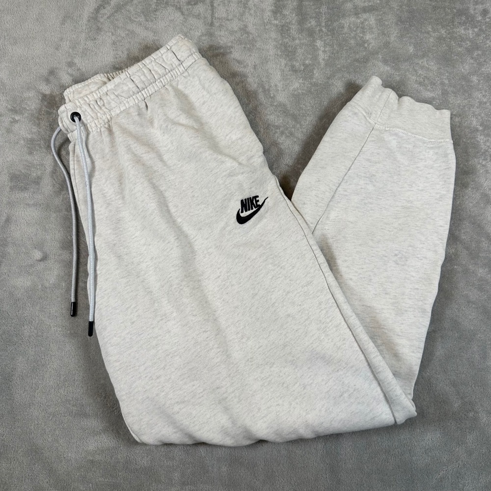 Nike Mens Sportswear Club Fleece Joggers Oatmeal Heather Grey Medium BV2671-063